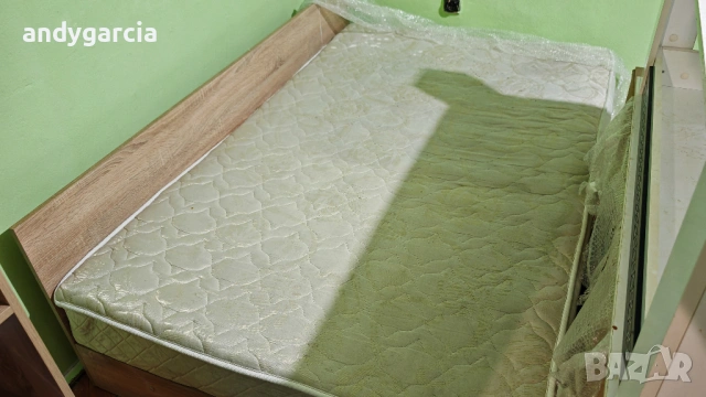 легло с матрак и функция ракла с размери 120см на 190см, ползвано на символична цена, снимка 2 - Спални и легла - 54133859
