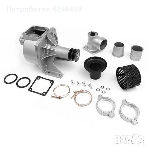 Водна помпа без двигател, 2", 30000 л/час, с ремъчна шайба, снимка 4 - Градинска техника - 52156821