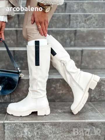 Дамски ботуши WINTRFRIZZ с маншети, 2цвята , снимка 7 - Дамски ботуши - 47481928