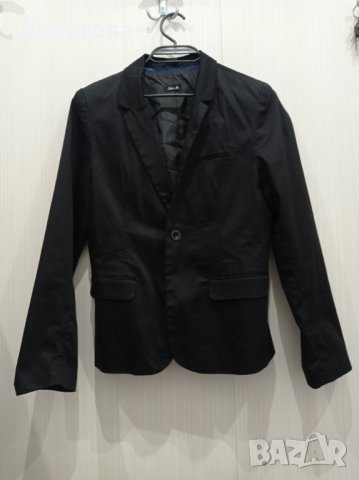 Черно дамско сако