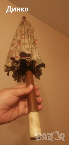 Дамски слънчев чадър на повече от 100години., снимка 7 - Антикварни и старинни предмети - 40244457