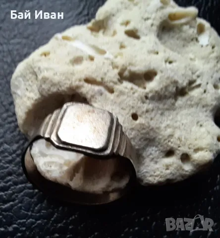 Стар винтидж сребърен пръстен - унисекс,ръчна изработка !, снимка 6 - Пръстени - 48193639