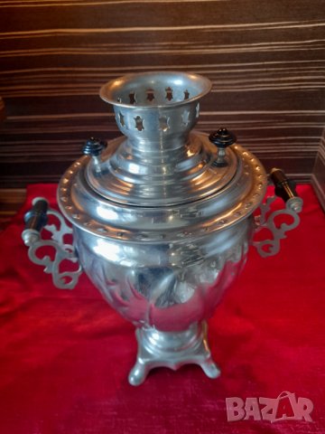 Стар самовар, снимка 8 - Антикварни и старинни предмети - 34436399