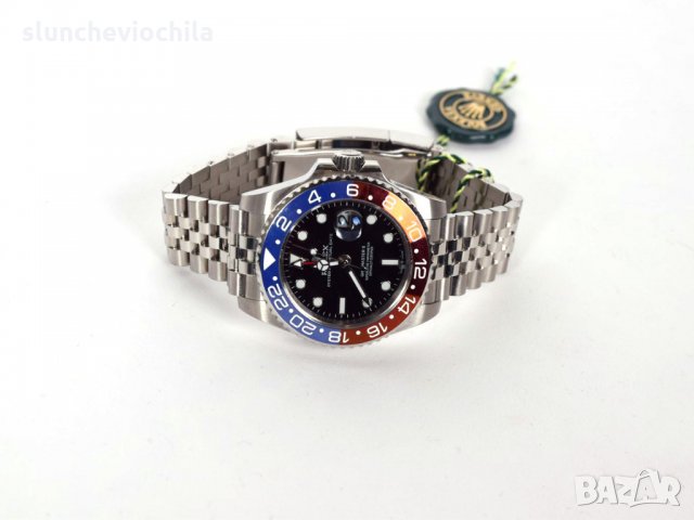 Rolex GMT Master II Pepsi Мъжки Автоматичен Часовник, снимка 4 - Мъжки - 32170444