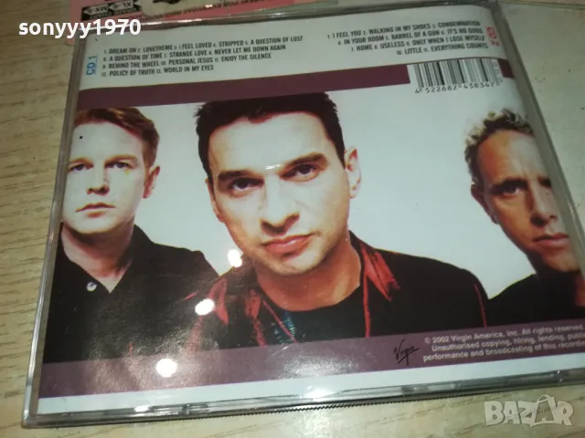 DEPECHE MODE-CD 45ЛВ ЗА ЕДИН ДИСК-65ЛВ ЗА ДВА 1512241914, снимка 11 - CD дискове - 48358180