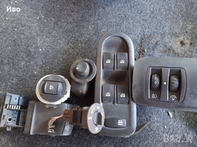 Копчета бутони за Renault Megane Рено Меган 2 Сценик след 2003г, снимка 2 - Части - 29373784