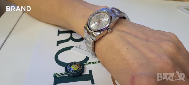 Дамски часовник ROLEX OYSTER PERPETUAL 31mm механичен клас 5А+, снимка 14 - Дамски - 34504795