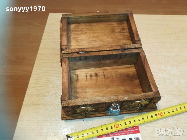 дървен морски сандък 0903211726, снимка 7 - Колекции - 32097761