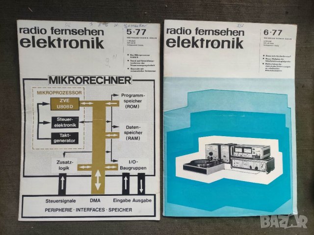Продавам Списание Radio Fernsehen Elektronik 11 броя от 1977 г., снимка 3 - Списания и комикси - 39729233