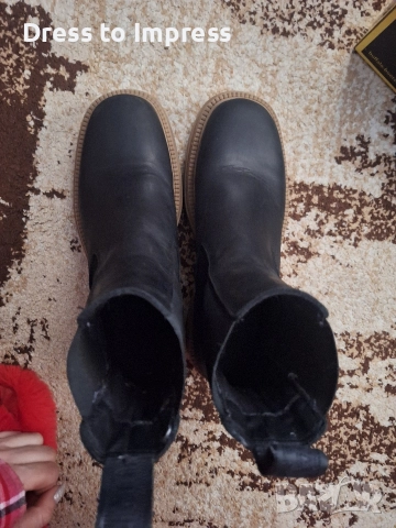 боти Buffali естествена кожа 40 номер, снимка 6 - Дамски боти - 52979253