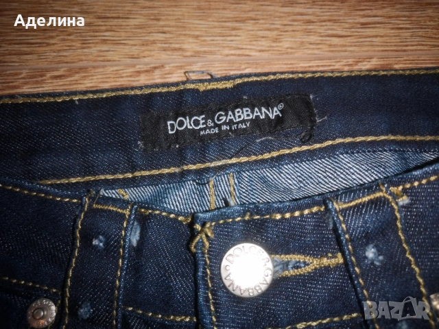 Дамски дънки Dolce & Gabbanna, снимка 3 - Дънки - 53145345