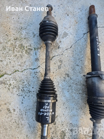полуоски Mercedes A180cdi 07год. w169, снимка 2 - Части - 52138635