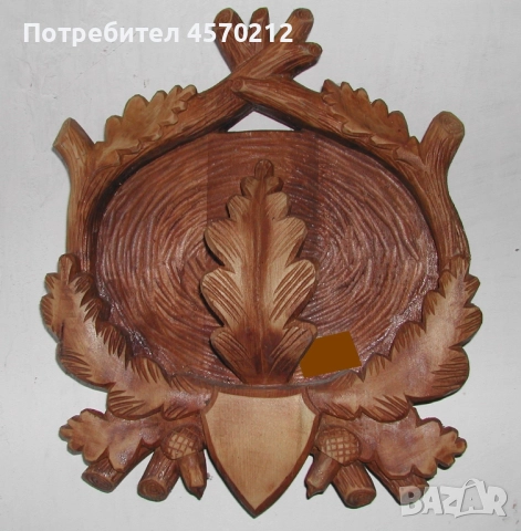 Поставка за трофей от диво прасе, Дървена поставка за трофей, Дъска за трофей от глиган, снимка 14 - Декорация за дома - 52140889
