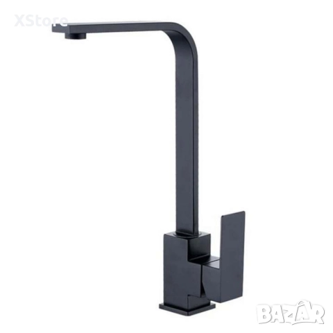 Едноръкохватков кухненски смесител, цвят черен мат, Top Ceramic