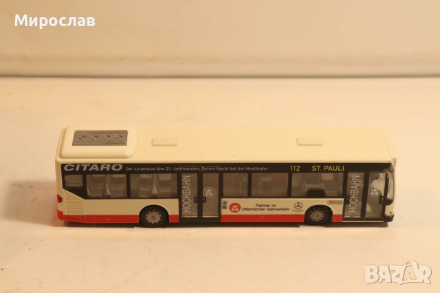 RIETZE H0 1/87 MERCEDES АВТОБУС МОДЕЛ КОЛИЧКА ИГРАЧКА, снимка 8 - Колекции - 54028937