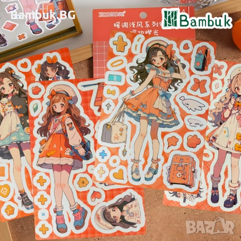 Стикери "Mikan", снимка 6 - Ученически пособия, канцеларски материали - 52618053