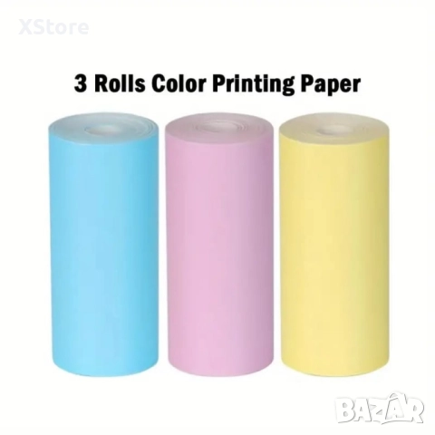 Хартия за мини Bluetooth принтер без мастило-печат на скици,снимки,текст и етикети, снимка 6 - Принтери, копири, скенери - 52543551