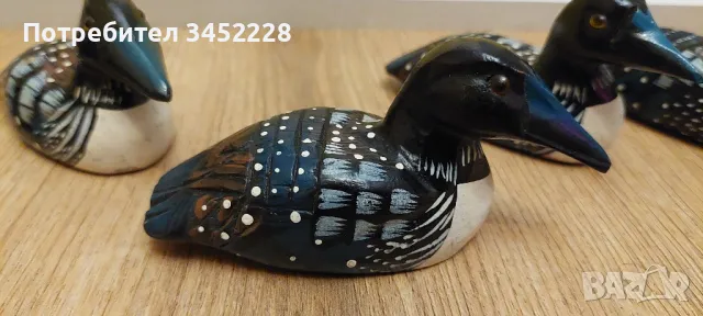 дърворезби 5 броя фигурки за ценители отлични 