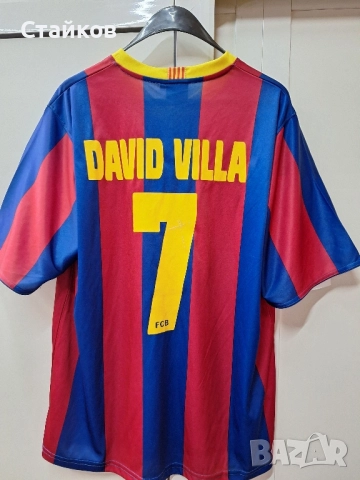 Фенска тениска FC Barcelona ,FCB Produkte oficial-David Villa 7,размер XXL, снимка 2 - Фен артикули - 51759056