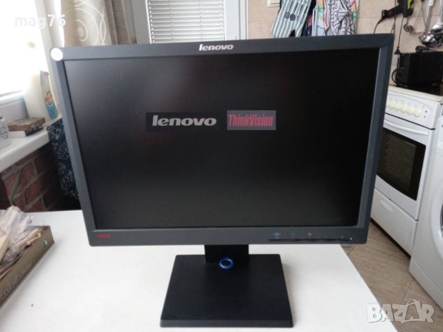 Продавам lcd монитор Lenovo 19” Think vision, снимка 1