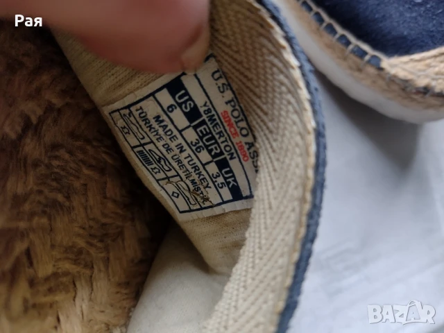 Дамски еспадрили Polo Ralph Lauren, снимка 10 - Дамски ежедневни обувки - 50672919