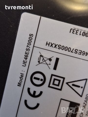 TCon BOARD ,BN95-00581B, BN41-01790C for ,Sor SAMSUNG UE46ES7000 for 46inc DISPLAY LTJ460HQ27-B, снимка 6 - Части и Платки - 44309777