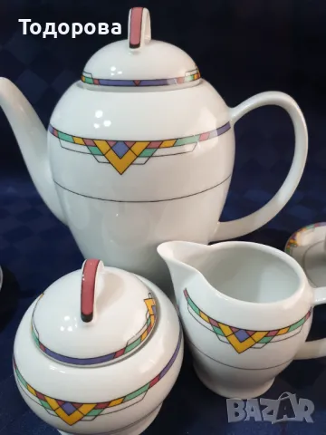 Порцеланов сервиз чай,кафе Wunsiedel Bavaria , снимка 2 - Сервизи - 48824970