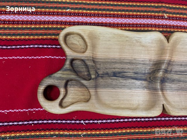 Дъска за мезета , снимка 2 - Прибори за хранене, готвене и сервиране - 44180265