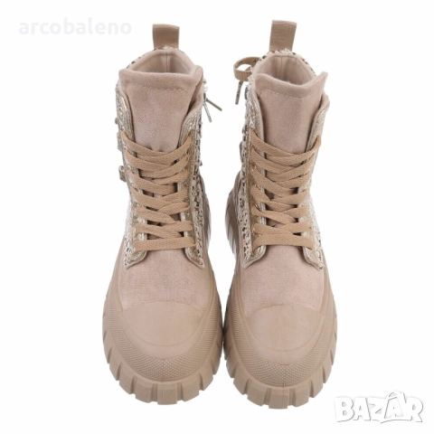 Дамски боти с връзки, 4цвята , снимка 5 - Дамски боти - 44500925