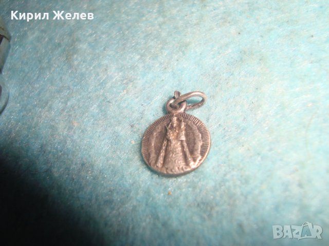 МИНИАТЮРНА СРЕБЪРНА или ПОСРЕБРЕНА ДВУСТРАННА ИКОНКА и СКЪПОЦЕННО МЕДАЛЬОНЧЕ със СКЪП.КАМЪЧЕТА 76131, снимка 6 - Колиета, медальони, синджири - 34984177