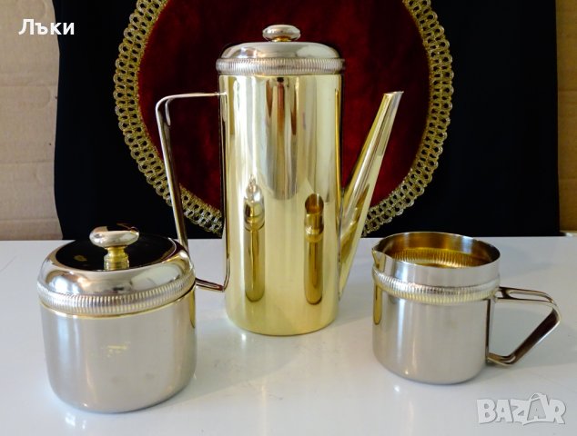 Посребрена каничка,латиера от месинг. , снимка 9 - Аксесоари за кухня - 36597582