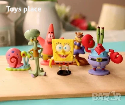 Комплект фигурки Спондж боб SpongeBob 