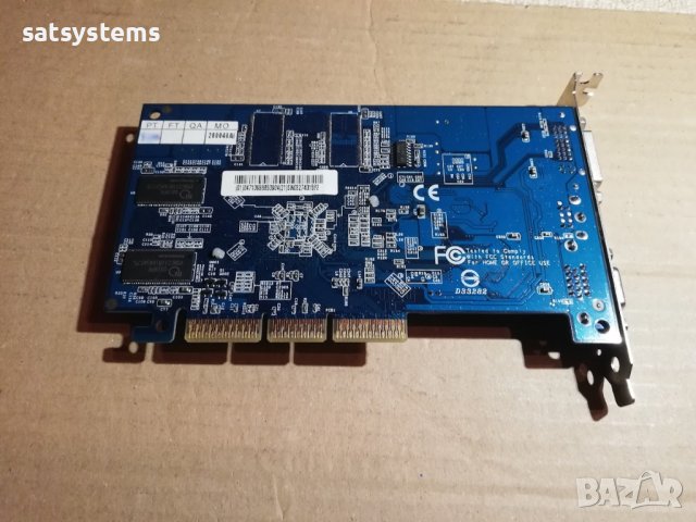 Видео карта NVidia GeForce 4 Albatron MX480E1 64MB DDR 128bit AGP, снимка 7 - Видеокарти - 39803963