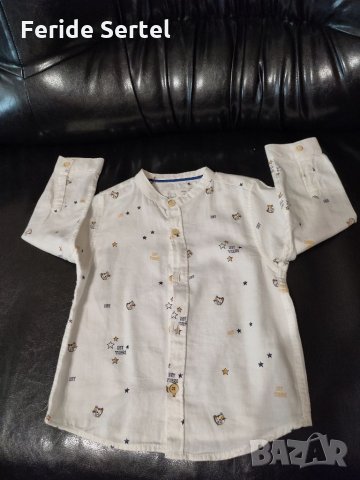 Риза за момченце 12 /18 - 86 размер 