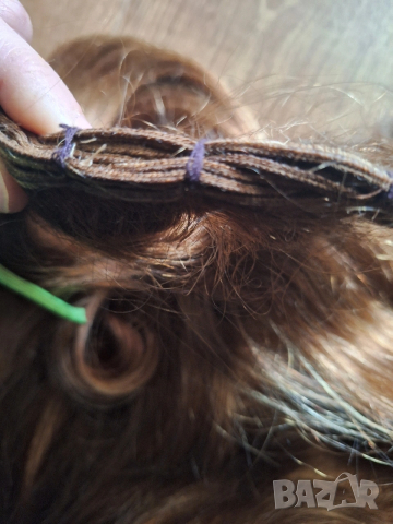Естествена коса 61см. 100гр. , снимка 6 - Аксесоари за коса - 53163409