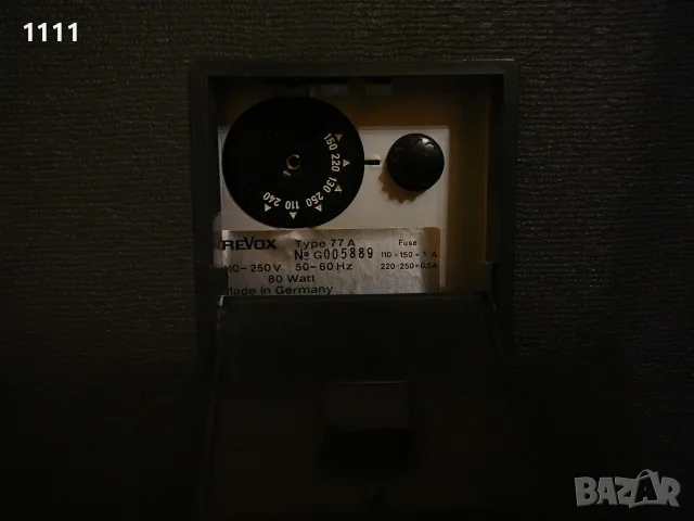 REVOX A-77 MK3 двупистов, снимка 10 - Декове - 56275650