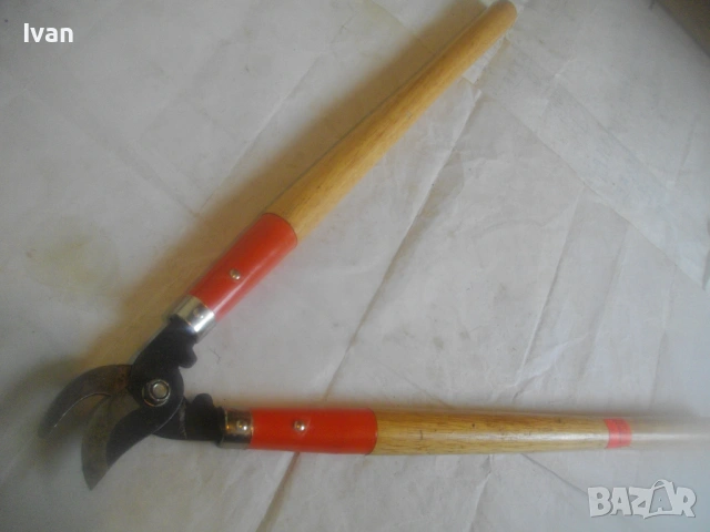 НОВА Старо качество немска голяма 62см ръчна ножица с извити челюсти за рязане на клони храсти 