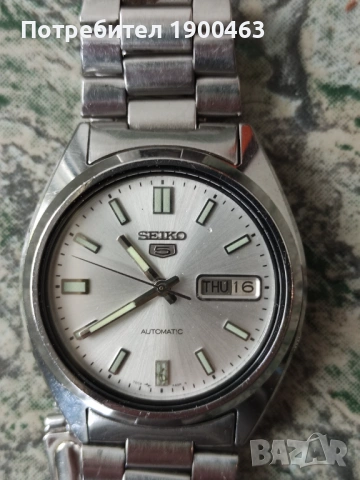Сейко 5.Автоматик., снимка 6 - Мъжки - 54212768