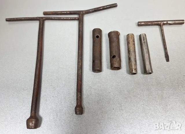 Комплект стари Т-образни ключове, снимка 1