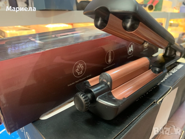 Ретро преса за коса , настройка на градуса ,, снимка 10 - Маши за коса - 52332155