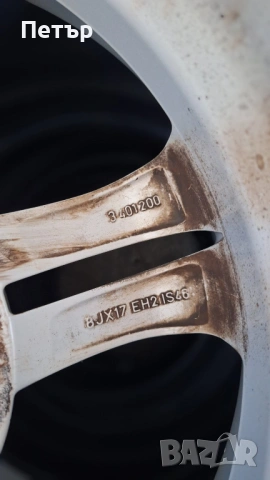 ОРИГИНАЛНИ АЛУМИНИЕВИ ДЖАНТИ ЗА БМВ СТИЛ Х3 Е83 -5Х120Х72.4-17 цола, снимка 6 - Гуми и джанти - 53259205