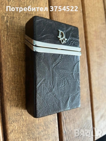 Ранен, рядък и изискан кожен калъф за цигари DIOR, снимка 2 - Антикварни и старинни предмети - 54090427
