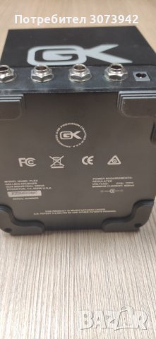 New GALLIEN-KRUEGER PLEX BASS PREAMP PEDAL 4-band EQ and footswitchable overdrive and compressor, снимка 5 - Китари - 37613427