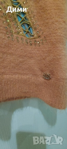 Жълто поло от кашмир, снимка 3 - Блузи с дълъг ръкав и пуловери - 51780852