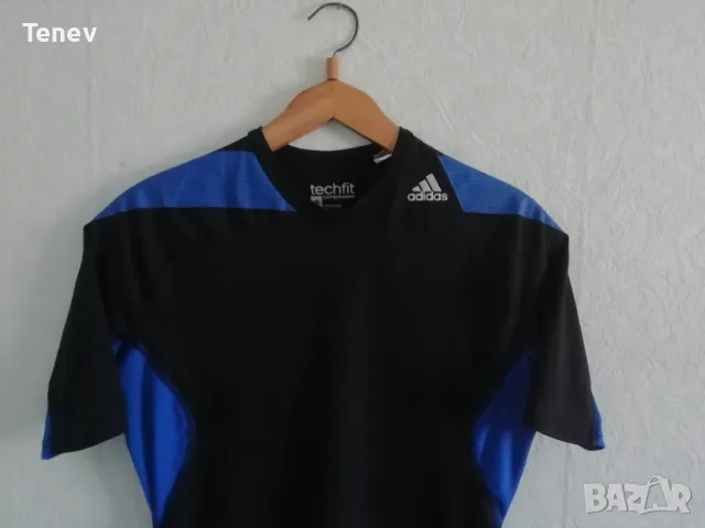 Adidas TechFit XL Compression оригинална нова мъжка тениска фланелка , снимка 5 - Тениски - 50223439