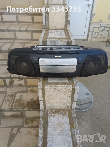 AIWA-CS-W531 STEREO RADIO CASSETTE RECORDER.