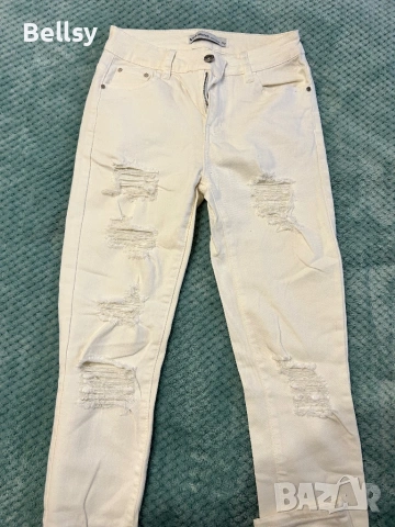 Дамски дънки , снимка 4 - Дънки - 53323818