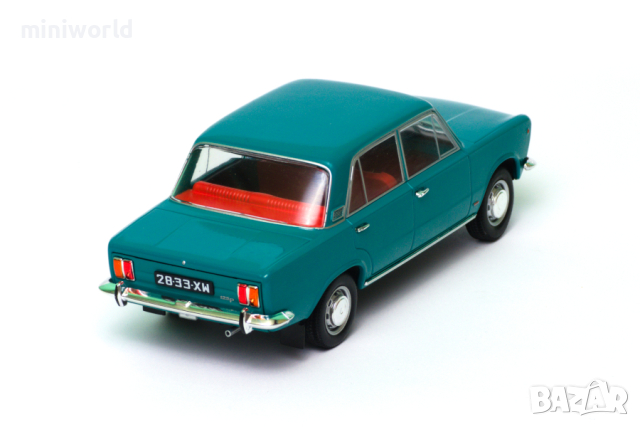 Polski Fiat 125p 1970 - мащаб 1:24 на Hachette моделът е нов в блистер, снимка 3 - Колекции - 44524663
