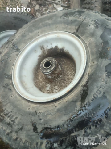 Гума с джанта 3-6-25, снимка 4 - Градинска техника - 50531034