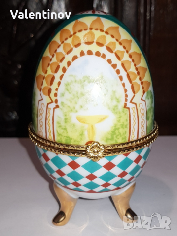 Порцеланово яйце в стил Феберже 